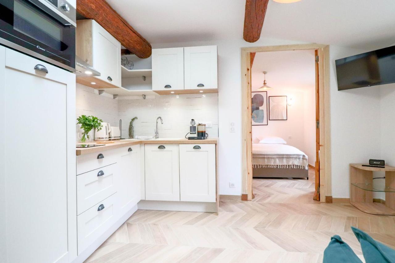 Aubernon Luxurious, Newly Renovated Flat In Heart Of Old Antibes Apartment Luaran gambar